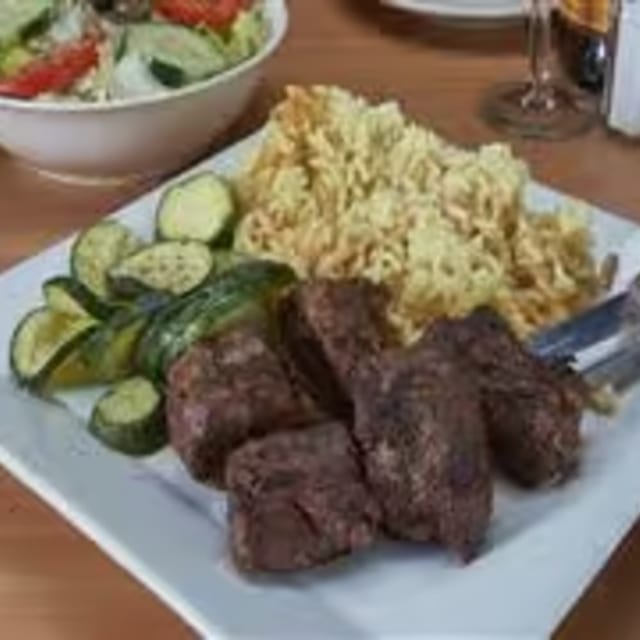 Marinated Steak Tips.