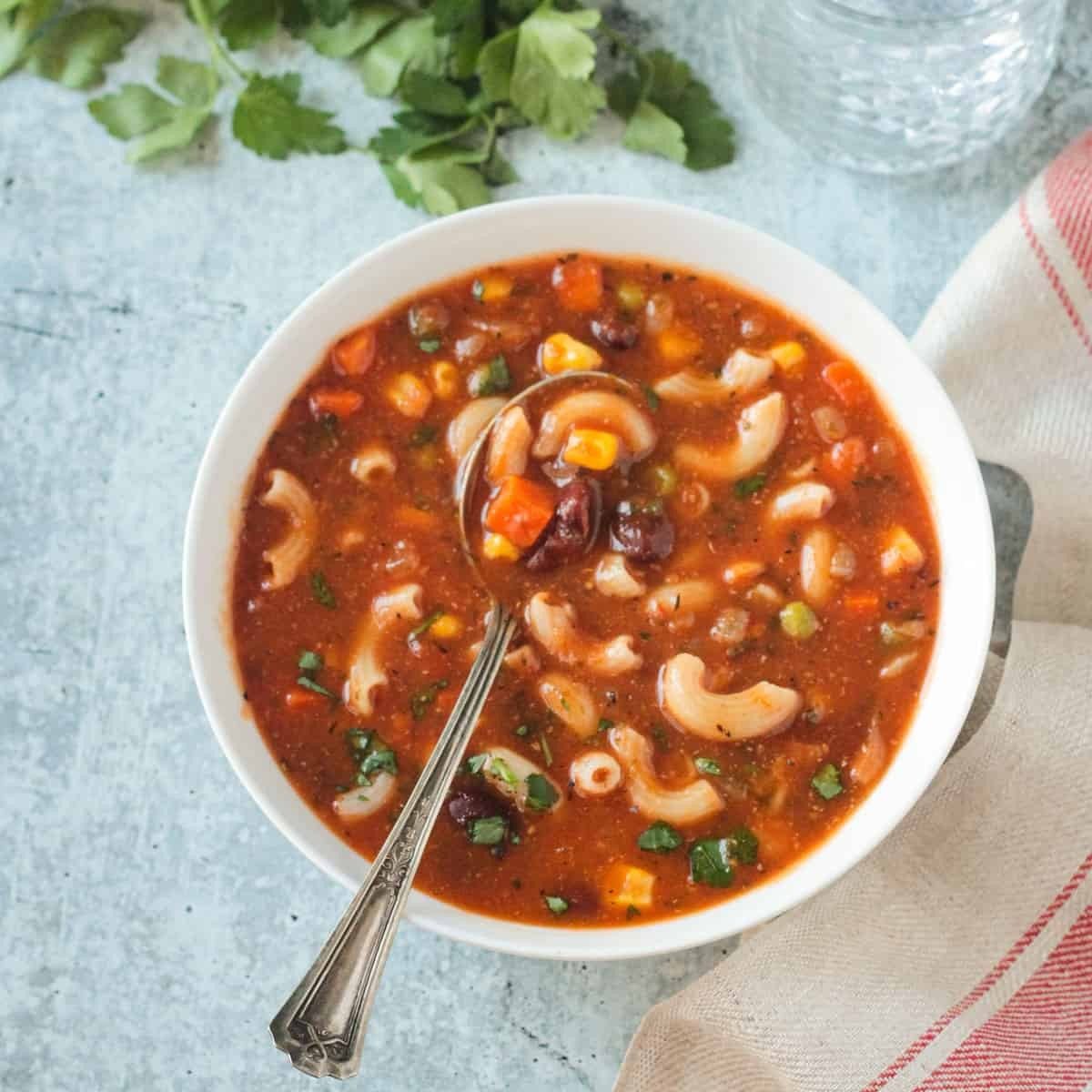 Minestrone Soup.