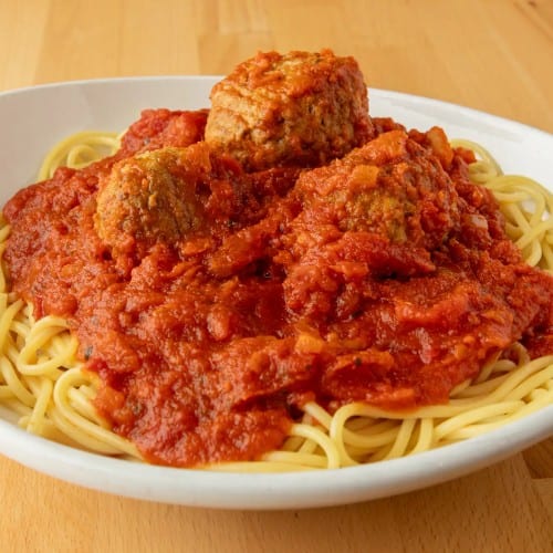 Spaghetti with Meatballs.