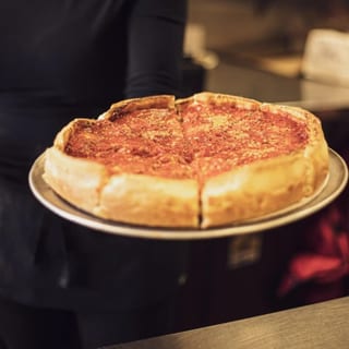 Cheese Stuffed Pizza