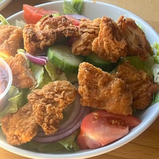 Chicken Fingers Salad