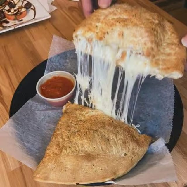 Calzone with Cheese.