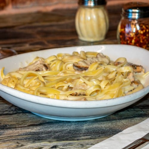 Fettuccini Alfredo.