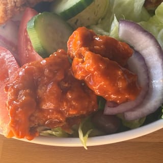 Buffalo Chicken Fingers Salad