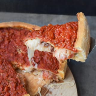 Meat Lovers Stuffed Pizza