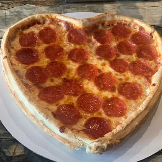Heart Shaped Pizza