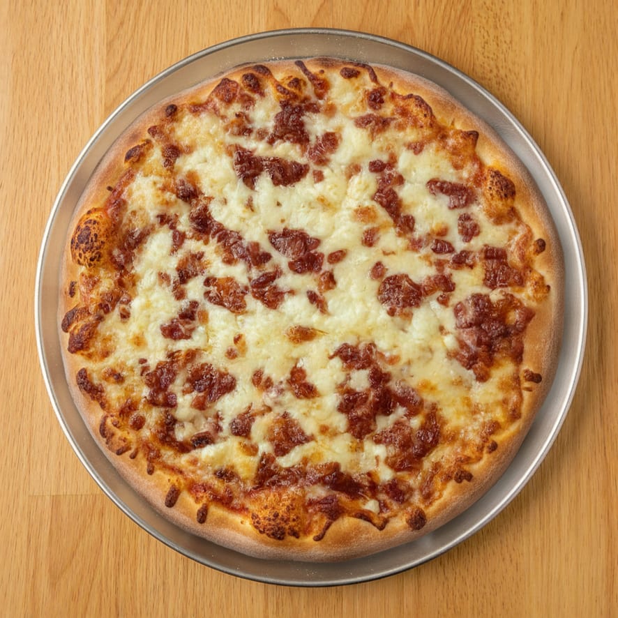 Chicken Bacon Ranch Pizza.