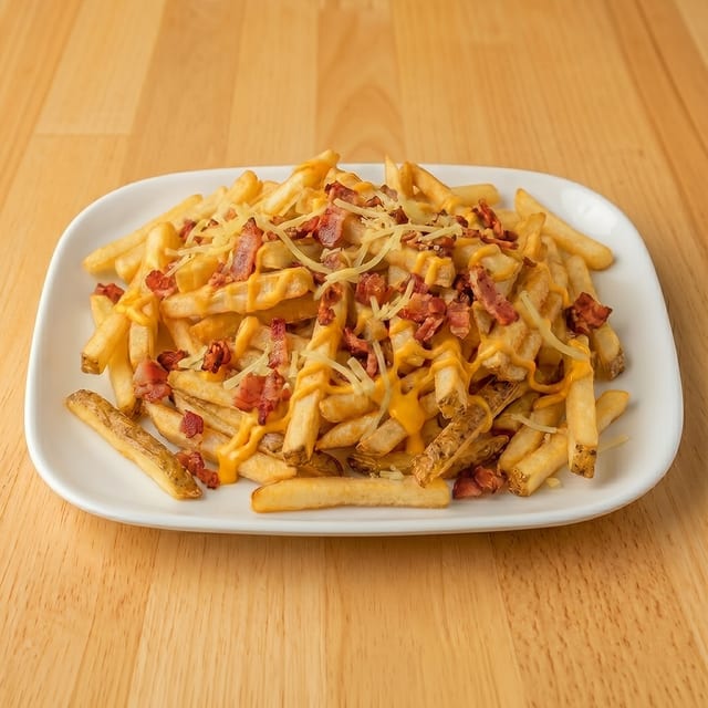 Bacon Cheese Fries.