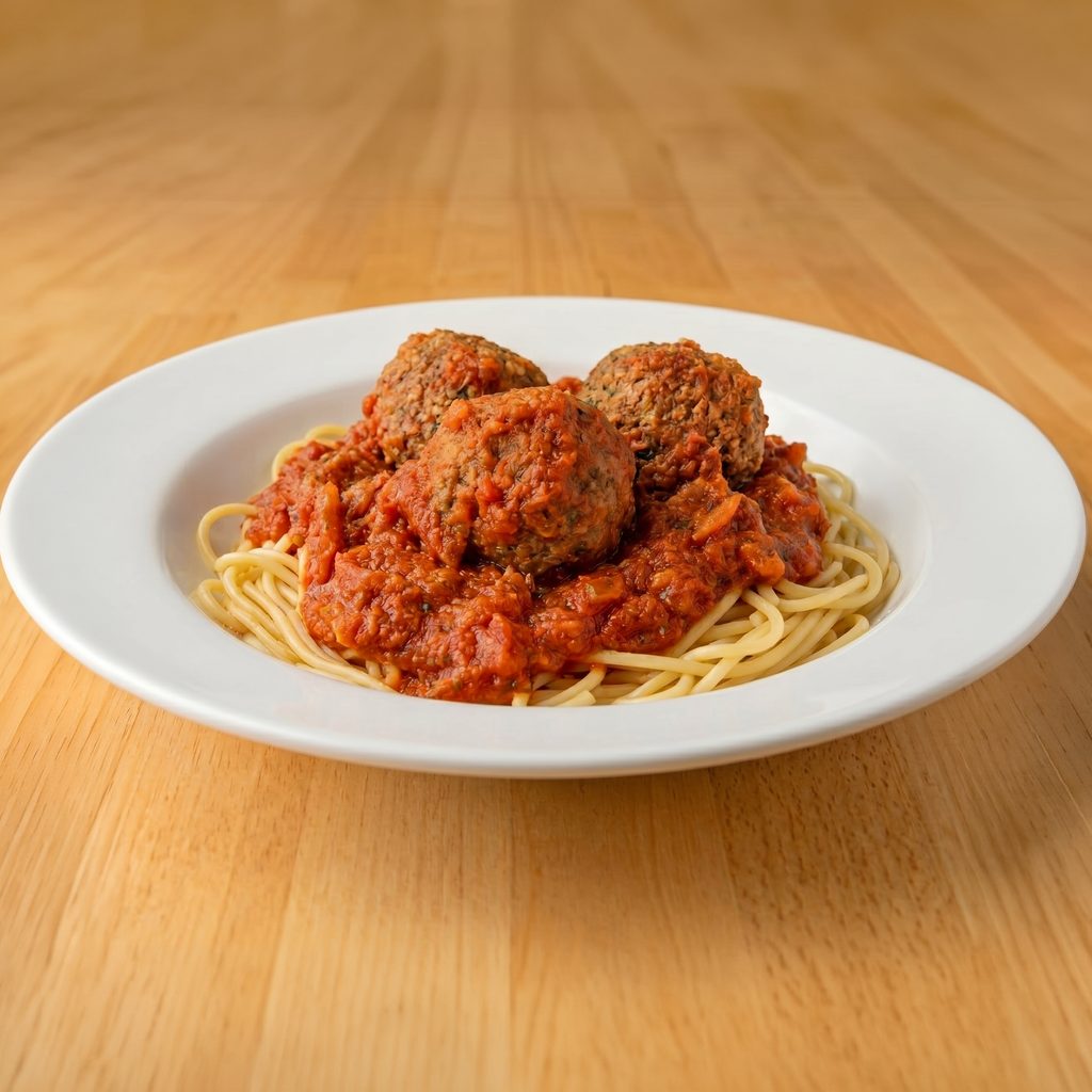Spaghetti with Meatballs.