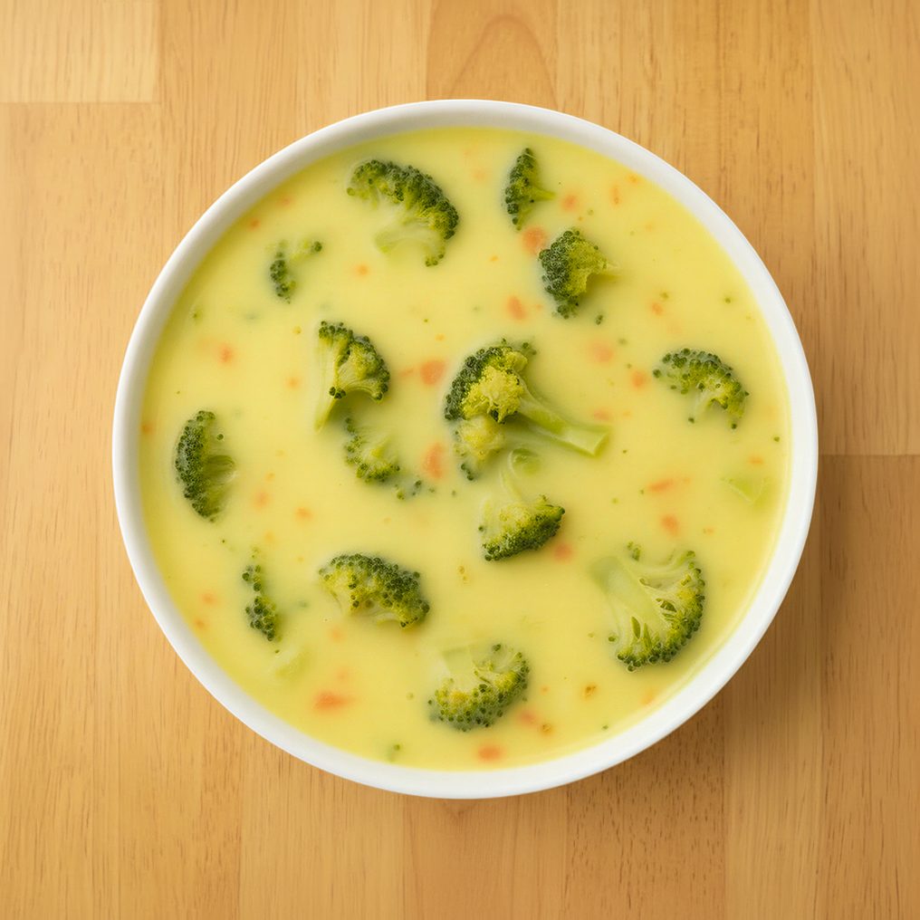 Cream of Broccoli Soup.