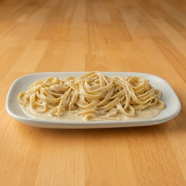 Fettuccini Alfredo.