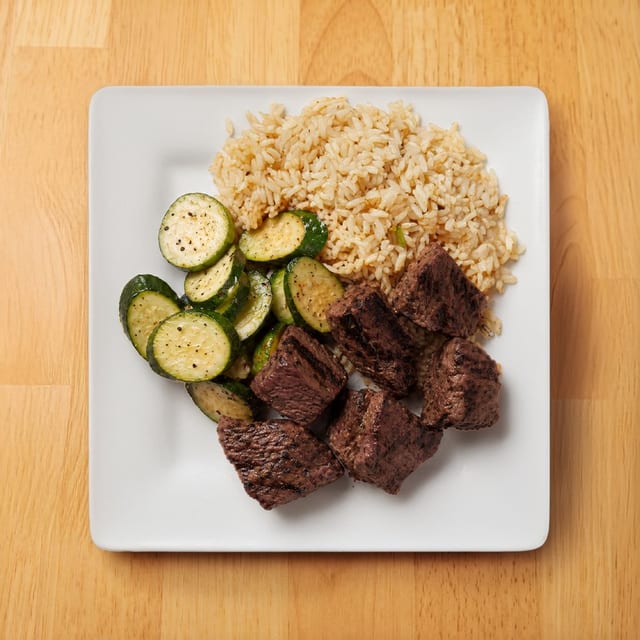 Marinated Steak Tips.