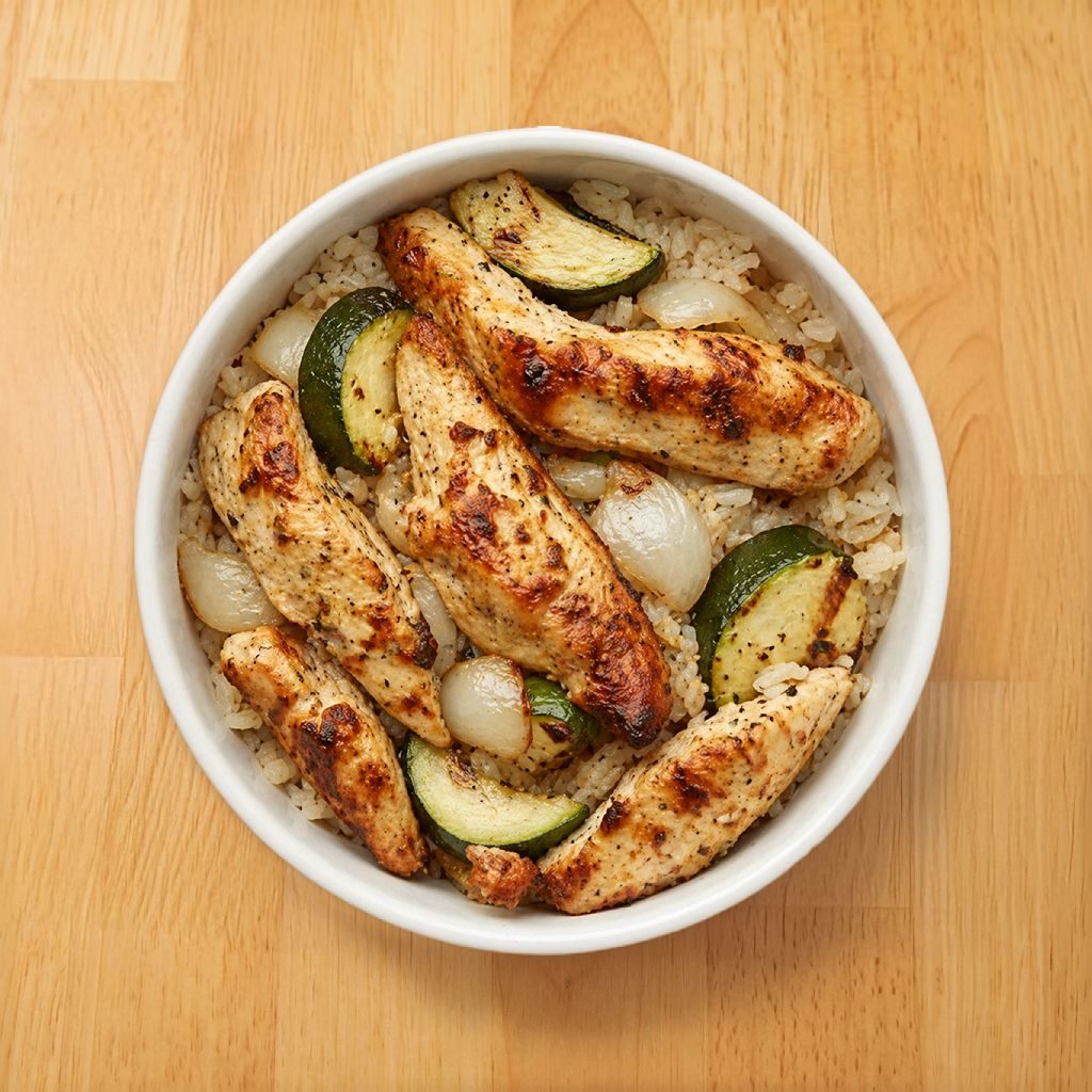 Marinated Tender Chicken Breast Tips.
