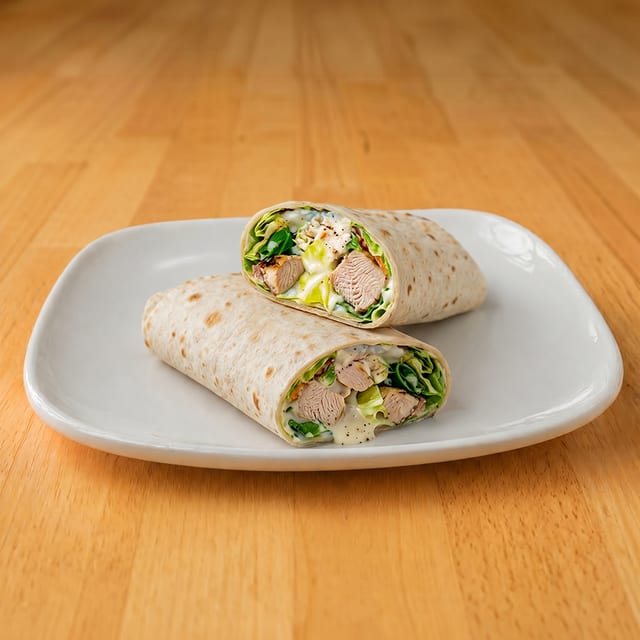 Chicken Caesar Wrap.